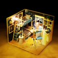 thumbnail image 1 of Dream of Sky Themed 3D Miniature Dollhouse DIY Children Creative Gifts Baoblaze diy miniatura casa de muñecas, 1 of 8