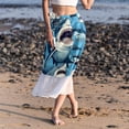 thumbnail image 6 of Shark Stylish Chiffon Beach Dresses with Polyester Straps - for Summer Days and Beach Skirts, 6 of 6