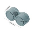 thumbnail image 2 of RoamHome Portable Neck Fan Small Handheld Mini Fan, Mute USB Rechargeable Tabletop Personal Cooling Fans for Bedroom Office, High Appearance Gift for Students Workers (Gray), 2 of 9