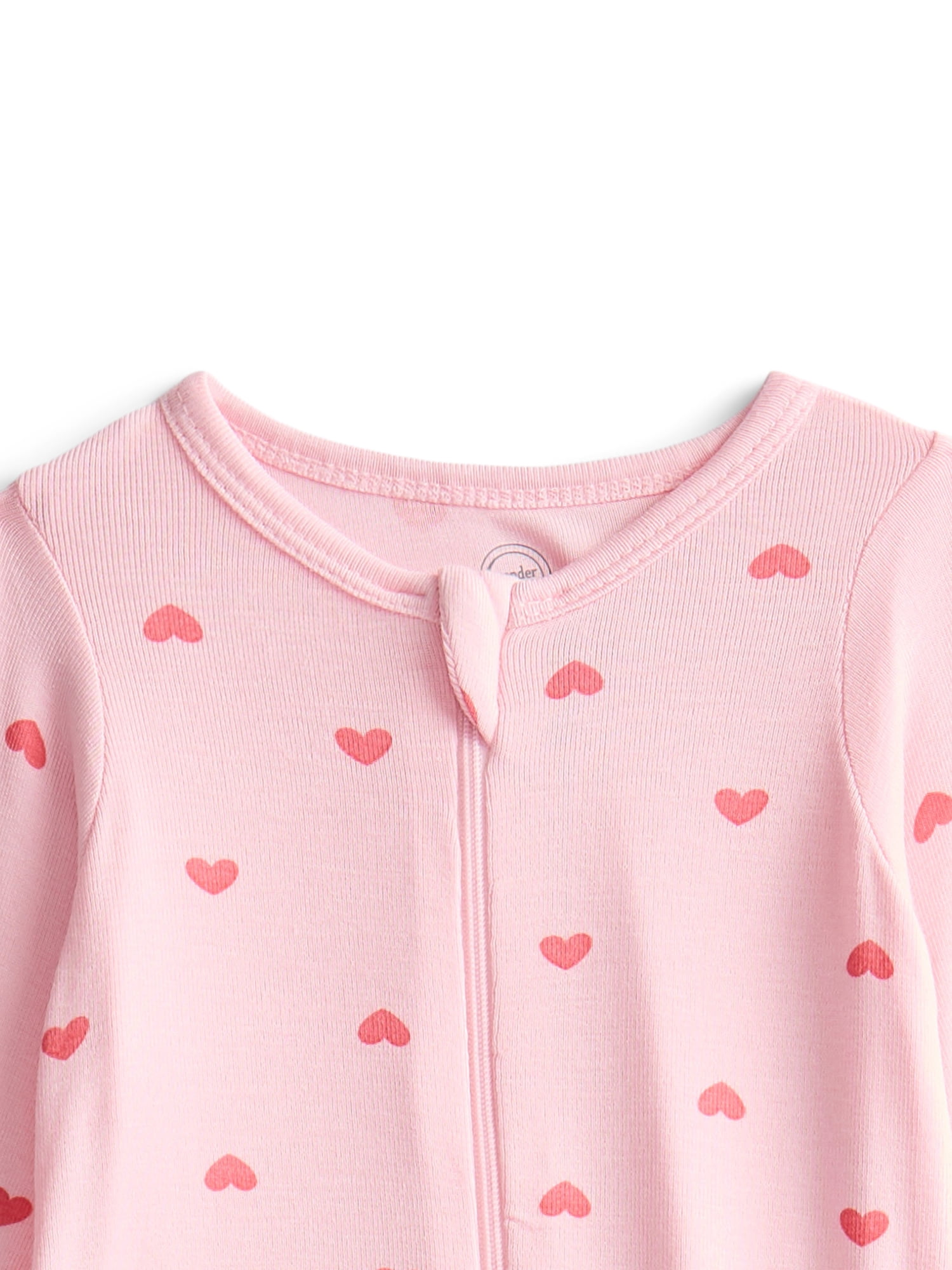 Wonder So Soft Modal by Wonder Nation Baby Unisex Two-Way Zipper Footed Sleep N Play Pajamas, Sizes Preemie-6/9 Months