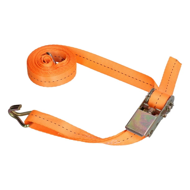 2 Tie-Down Ratchet Straps with J Hooks, 2 Heavy Duty India
