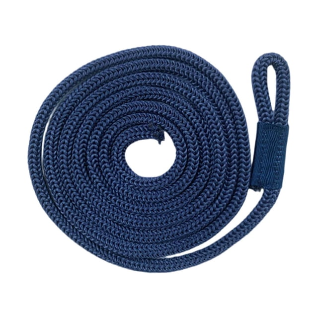 koolsoo Boat Lines for Boat Bumper, Braided Boat Bumper Rope with Loop, Boat Ropes for Blue