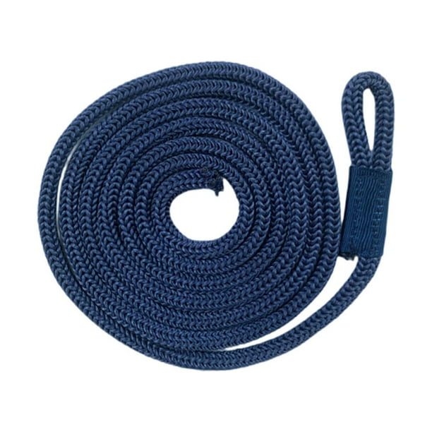 Línea de amarre marina para barcos, 6 mm x 1,5 m, para yates, accesorios para barcos. Azul
