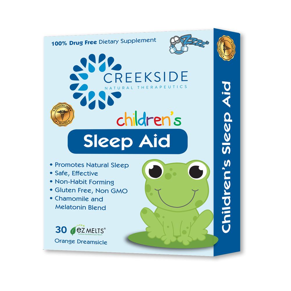 Creekside Naturals Children's Sleep Aid • 30 Fruit Flavored EZ Melt
