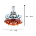 thumbnail image 2 of HEALEEP Audio Lamp Selector Rotary Switch for Audio Electric Guitar 1Pack, 2 of 4