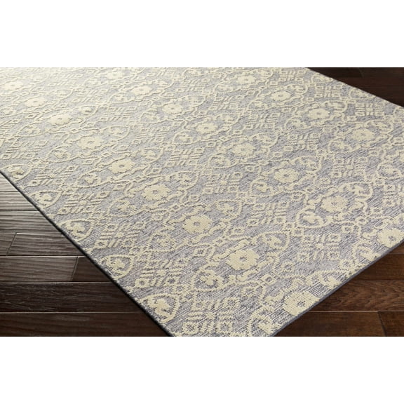 BoutiqueRugs Hoisington Transitional Area Rug - Charcoal, Ivory - 2' x 3'