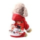 thumbnail image 4 of Xihbxyly Suéter Navideño para Perro, Forro Polar Cálido de Invierno, Estampado Elegante, Suave y Cómodo, Ideal para Viajes y para El Hogar, Apto para Perros de 5,5 a 6,5 Kg, Talla Xxl., 4 of 7
