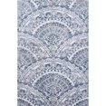 thumbnail image 1 of Dynamic Rugs MO461670115 3 ft. 6 in. x 5 ft. 6 in. Mosaic 1670 Rectangle Contemporary Area Rug - 115 Cream, Grey & Blue, 1 of 1