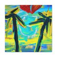 thumbnail image 1 of Lovely Palm Treescape - Canvas, 1 of 10