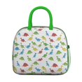 thumbnail image 2 of Womens White Cartoon Dinosaurs Pattern Lunch Box for Work,Insulated Lunch Bag for Women,Loncheras Para Mujer,Leakproof Adult Lunch Bag for Work,Beach,Travel,Picnic,Camping, 2 of 7