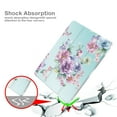 thumbnail image 2 of Allytech iPad 8th Generation 10.2 inch Case, iPad 7 Cover 2019, Trifold Viewing & Typing Stand Protective Shockproof Smart Auto Sleep Wake Case for A2270 A2428 A2429 A2197 A2198 A2200, Flower, 2 of 4
