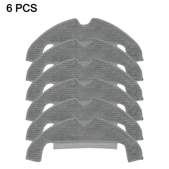 6 Pack Microfiber Mop Cloth Kit For D10 Plus Gen 2, D10 Plus, Z10 Pro, For L10 Plus Robot Vacuum Cleaner Part Accessories