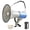 Light Grey, variant on MyMealivos 50W ABS Material Megaphone with Rechargeable Battery-Professional Bullhorn with Siren&240s Recording 1600ft Range for Sports Emergency Outdoor Activities-Black
