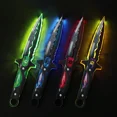 thumbnail image 4 of Arma Valorant de 30 cm VCT LOCKIN Melee, espada acrílica luminosa, cuchillo, accesorios de cosplay, modelo de espada periférica, juguetes de regalo para niños, 4 of 5