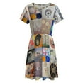 thumbnail image 4 of Hilma Af Klint Montage Women's Dress Short Sleeve Summer Sundress Summer Women Clothes, 4 of 7