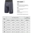 thumbnail image 5 of Roadbox 3 Pack Compression Shorts for Young Men Cool Dry Athletic Workout Underwear Youth Spandex Base Layer, 5 of 5