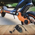 thumbnail image 4 of Mosiee For Kugoo For Kirin For G2 For Pro Electric Scooter Digital Display Voltmeter With Lock Electric Ignition Key 3Pin Connector, 4 of 9