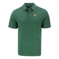 thumbnail image 2 of Men's Cutter & Buck Heather Green Cal Poly Mustangs Big & Tall Forge Eco Stretch Recycled Polo, 2 of 3