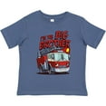 thumbnail image 3 of Inktastic Big Brother Fire Truck Boys Toddler T-Shirt, 3 of 5