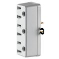 thumbnail image 2 of Leviton White Triple Tap Plug-In Outlet Adapter  C22-00698-00W, 2 of 2