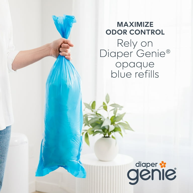 Diaper Genie Diaper Pail Easy Roll Refill with 18 Bags, Holds up