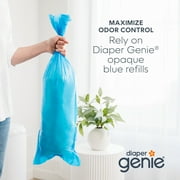 Diaper Genie Diaper Pail Easy Roll Refill with 18 Bags, Holds up to 846 Newborn Diapers