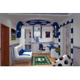 thumbnail image 2 of Fun Rugs Rectangle Multi-Colored Soccer Time Nylon Kids Rug, 2 of 2