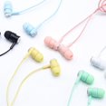 thumbnail image 4 of Bluelans L104 Universal 3,5 mm dinámico con cable auriculares internos deportivos de graves pesados ​​con micrófono, 4 of 5