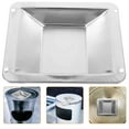 Outdoor Ashtray Square Cigarette Butt Container Trash Can Ash Holder