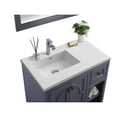 thumbnail image 4 of Laviva Odyssey 36" Wood Cabinet with VIVA Stone Countertop in Maple Gray/White, 4 of 8