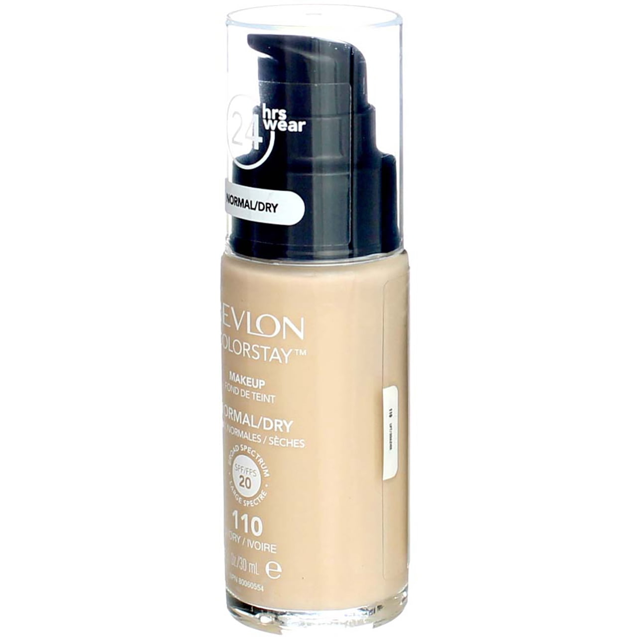 Revlon Colorstay 24 Hrs Makeup Normal/Dry SPF 20 110 Ivory (2 Pack) 1oz Each