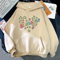 thumbnail image 1 of Nouveau Sweat à Capuche Imprimé Heartstopper Mode Automne Hommes et Femmes Décontracté Ample Manches Longues, 1 of 6