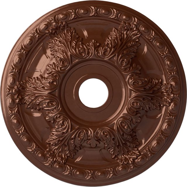 Medallón de techo Ekena Millwork Granada CM23GACPS Copper Penny