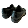 thumbnail image 5 of Men's Dress Comfort Leather Dual Elastic Slip-On Loafers Casual Shoes, 5 of 5