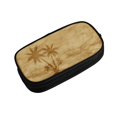 thumbnail image 2 of Goofa Retro Palm Tree Pattern Big Capacity Pencil Pen Case Office College Large Storage High Capacity Bag Pouch Holder Box Organizer, 2 of 9