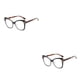 thumbnail image 1 of Jumpingount Gafas de ojo de gato TR90 con estampado de leopardo para mujer, gafas de gran tamaño, gafas antiluz azul para óptica Type1 NO1, 1 of 6