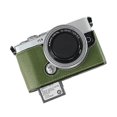 thumbnail image 5 of Compatible pour Olympus PEN E-P7 Étui en Cuir Texturé Facile à Remplacer Batterie Verte, 5 of 5