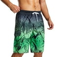 thumbnail image 5 of AXXD Men Workout Shorts Summer Outdoors Casual Drawstring Printing Sport Shorts Clearance, 5 of 6