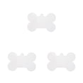 thumbnail image 4 of Advancent Llavero acrílico portátil DIY preperforado diseño de arte transparente suave dibujo llavero * hueso 7,5x5cm 3mm Type1 NO1, 4 of 6