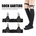 thumbnail image 3 of Sock Holder Suspenders, Prevent Sliding 2 Pcs Adjustable Sock Garters  for Calf, 3 of 7