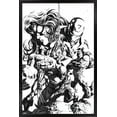 thumbnail image 1 of Marvel Sketch - Group Wall Poster, 14.725" x 22.375" Framed, 1 of 4