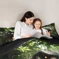 thumbnail image 5 of Castle Fairy Teens Jungle Animal Dino Twin Comforter Sets,Woodland Wildlife Bedding Set, 5 of 8
