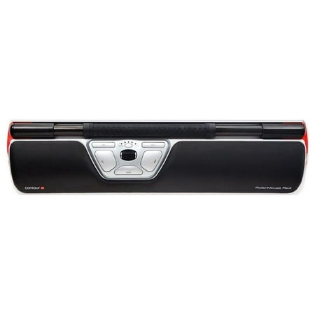 Contour - Rollermouse Red Ergonomic Wireless Mouse - Black