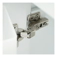 thumbnail image 6 of Vyrona Modern Bathroom Vanity with Ceramic Sink, Shelves, Drawers, Wood, White, 6 of 10