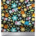 thumbnail image 3 of Soimoi Rayon Fabric Floral,Bird & Animal Cartoon Print Fabric by Yard 56 Inch Wide, 3 of 3