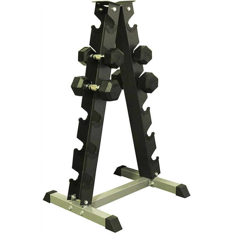 Dumbbell set and stand hotsell