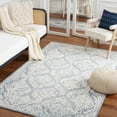 thumbnail image 2 of SAFAVIEH Metro Wayland Medallion Area Rug, Blue/Ivory, 6' x 6' Square, 2 of 8