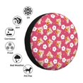 thumbnail image 4 of Susaid Piggy Sunflower Print Tire Covers,Waterproof Anti-UV Snow Sun Rain Tire Covers for RV,Truck, SUV, Trailer, Camper-17 inch, 4 of 6