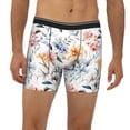 thumbnail image 6 of Sigee Lilies Flowers for Men's Boxer Briefs,Moisture Wicking and Breathable Large, 6 of 9