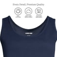 thumbnail image 3 of Lands' End Women's Petite Cotton Tank Top, 3 of 6